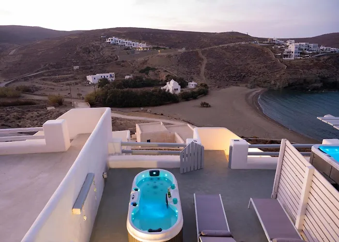 Seaview Mesonette With Private Hot Tub * Ano Mera